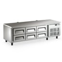 Ver imagem 1 de Balcão Refrigerado Baixo Hamburgueria GBFB200AI Inox Gelopar 220V