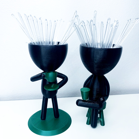 Kit Decorativo Cantinho do Café - Robert Plant Xícara Flutuante e Letreiro - Preto com Verde Militar