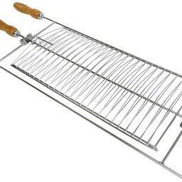Grelha Giratoria Menor de Aço 80 Cm X 26 Cm - 2