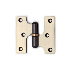 Dobradiça Torpedo 3 1/2 X 3 1/2" Esquerda Latonado Cartela Isero