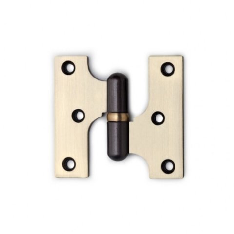 Dobradiça Torpedo 3 1/2 X 3 1/2" Esquerda Latonado Cartela Isero