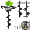 Ver imagem 5 de Trado Motorizado Menegotti Mps52 À Gasolina 52cc 1,8hp 2t + Brocas 80x20, 80x25 e 80x30