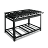 Fogão Industrial 6 Bocas 30x30 Economy Cristal Aço Baixa Pressão - 1