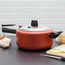 Ver imagem 2 de Panela de Pressão Brinox Vapt Vermelho Cereja 3litros Brinox