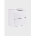 Ver imagem 2 de Gabinete para Banheiro 60cm Mdf Branco Dubai - On Móveis