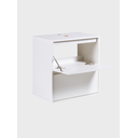 Ver imagem 3 de Gabinete para Banheiro 60cm Mdf Branco Dubai - On Móveis