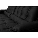 Ver imagem 7 de Sofá Retrátil Reclinável 250cm Ascari Suede Velut com molas Ensacadas - King House