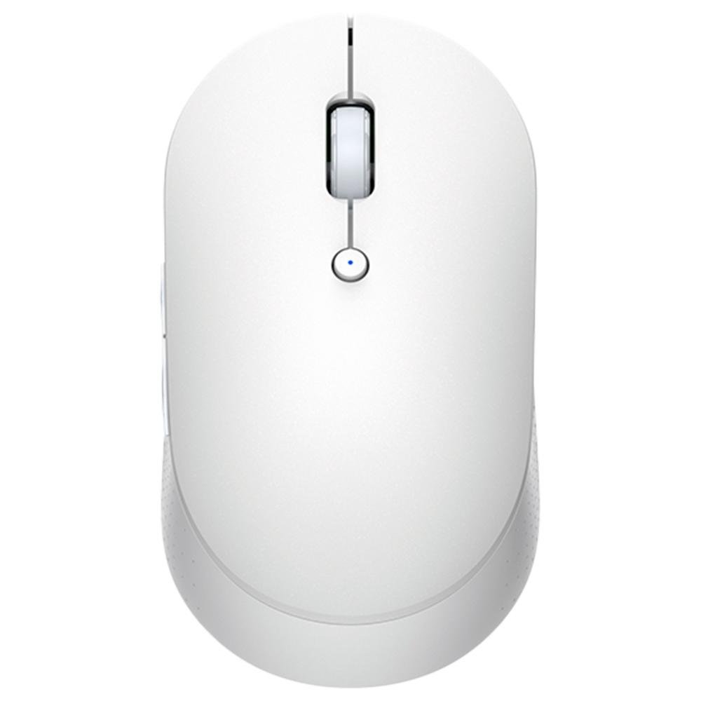 Mouse Sem Fio 1300DPI Sensor Laser Ergonômico e Ultra Silencioso Branco - 7
