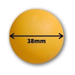 Bolinhas de Ping Pong Laranja Pacote C/ 18 Unidades - 2