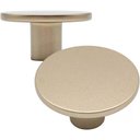 Ver imagem 3 de Puxador 206 Naico Ponto Redondo Dourado para Móveis Armários e Gavetas