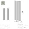 Painel Decorativo Ripado Mdf em Barra 89,5x250cm (2,24m²) Pa74 Dalla Costa-fendi - 3