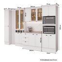 Ver mais imagens de Cozinha Milla Clara Style 15 Portas 3 Gavetas MDF 350cm Branca Móveis Carraro