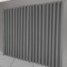 Cortina Blackout Blecaute Celina Quarto 5,50 X 2,80 Cinza - 1