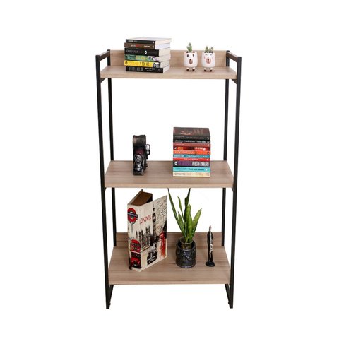 Estante City Estilo Industrial L 600/a 1040 Preto/Amadeirado
