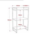 Ver imagem 3 de Estante City Estilo Industrial L 600/a 1040 Preto/Amadeirado