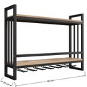 Ver imagem 2 de Estante Bar Onix Ambiente Principal Escritório