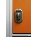 Ver imagem 2 de Armário Roupeiro Aço 16 Portas 191×130×41cm Volume C/ Tranca Cor:laranja