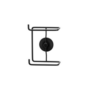 Suporte Para Rolo De Papel Higiênico Com Dupla Face 3M Black