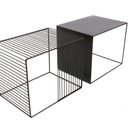 Ver imagem 2 de Mesa de Centro Murilo Estilo Industrial Ambiente Principal Escritório Preto