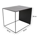 Ver imagem 3 de Mesa de Centro Murilo com Chapa Est Ambiente Principal Escritório