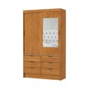 Ver imagem 2 de Guarda Roupa 6 Gavetas 1 Espelho Central Sunset-grand Line