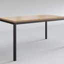 Ver imagem 1 de Mesa para Sala de Jantar 4 lugares Estilo Industrial Soul