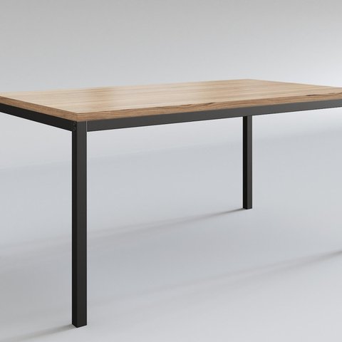 Mesa para Sala de Jantar 4 lugares Estilo Industrial Soul