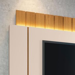 Home Suspenso Illusion 1.8 Off White Cinamomo - Hb Móveis - 3