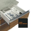 Ver mais imagens de Cozinha Completa Madesa Genova com Armário e Balcão (Sem Tampo e Pia) Branco/Rustic Cor:Branco/Rusti