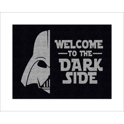 Tapete Capacho Welcome To The Dark Side - 1