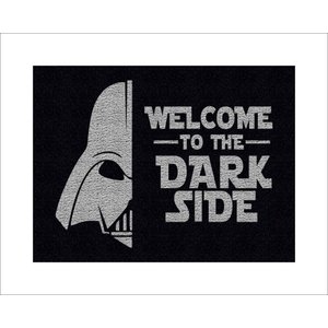 Tapete Capacho Welcome To The Dark Side