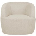 Ver imagem 3 de Poltrona Orgânica Luxo Recepção Nuvia Bouclé