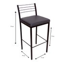 Ver imagem 2 de Banqueta Estilo Industrial Egeu Ambiente Principal Escritório