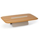 Ver imagem 4 de Mesa Centro para Sala de Estar 120cm Book Marrom Mel