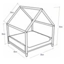 Ver imagem 5 de Casa Pet Cat/Dog Porte Pequeno Est Cx Preto/Amadeirado