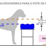 Comedouro e Bebedouro Polly Pequeno - 7