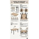 Ver imagem 6 de Conjunto Sala de Jantar 4 Cadeiras 120x80cm