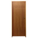 Ver imagem 1 de Kit Porta de Madeira Semi-oca Belíssima 9 Rodam Padrão Imbuia - Lado Esquerdo - 2.10 (a) X 0.82 (l)