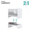 Ver imagem 5 de Quarto de Bebê Completo Thaiany 2 Portas 6 Gavetas Ie02 Branco - Bci Móveis