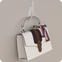 Ver imagem 2 de Gancho De Parede Decorativo Pendurador De Bolsa Roupa C.B