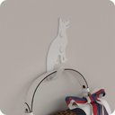 Ver imagem 1 de Gancho De Parede Decorativo Pendurador De Bolsa Roupa C.B