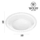 Ver imagem 5 de Jogo C-4 Pratos Cristal Transparente Pearl Wolff 14cm