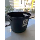 Ver imagem 2 de Cesto Caixa Organizadora Preta Cube Flexível Roupa Suja Casa:Preto