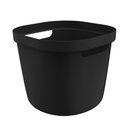 Ver imagem 1 de Cesto Caixa Organizadora Preta Cube Flexível Roupa Suja Casa:Preto