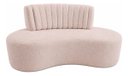 Ver imagem 2 de Sofá Orgânico Curvo Luxo Mavie 160cm Sala Bouclê Rose