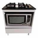 Ver imagem 2 de Balcão Multiuso Cozinha para Cooktop Micro/forno 100% Mdf