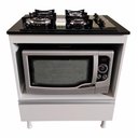 Ver imagem 2 de Balcão Multiuso Cozinha para Cooktop Micro/forno 100% Mdf