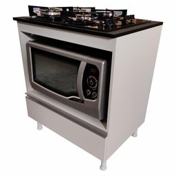 Balcão Multiuso Cozinha para Cooktop Micro/forno 100% Mdf - 1
