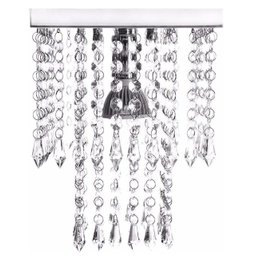 Kit C/ 2 Lustres Torre De Cristal Acrílico, Para Quarto/Lavabo Com 25Cm De Altura - 3