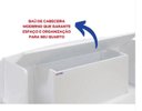 Ver imagem 5 de Cama Solteiro Milênio com Auxiliar 100% Mdf Branco - D Doro